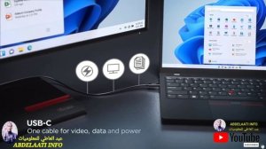 ? LENOVO THINKVISION MONITOR? || الشاشة المبهرة من شركة لينوفو