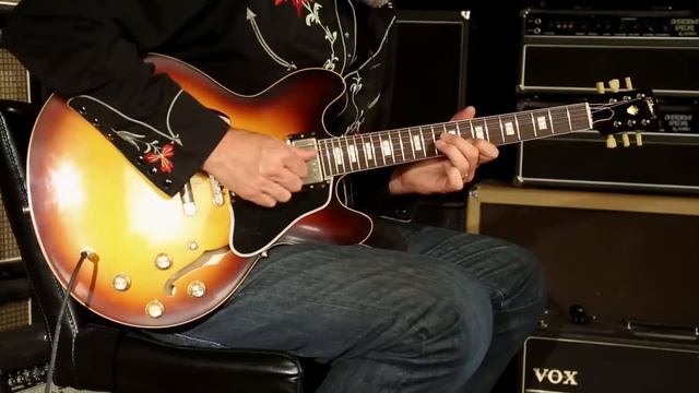 Gibson Memphis 50th Anniversary 1963 ES-335 TD Block VOS • SN: 40180 смотреть онлайн