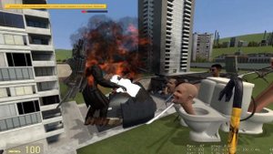 КАМЕРАМЕН ТИТАН 2.0 ПРОТИВ СКИБИДИ ТУАЛЕТОВ!#камерамен #cameraman #garrysmod #skibidi#skibiditoilet