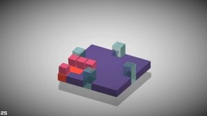 CUBE WAY 2 Level 21 22 23 24 25 26 27 28 29 30 (Minimal Puzzle Game)