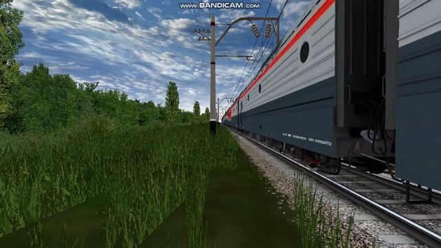 "Новые Ермаки" Электровоз 3ЭС5К-231 со сплоткой новых 3ЭС5К| RTrainSim смотреть онлайн