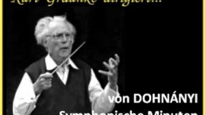 Ernst von Dohnányi "Symphonische Minuten"