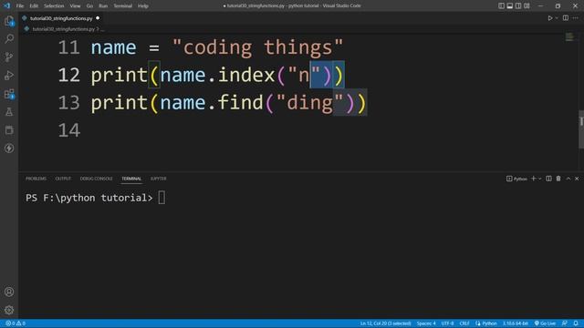 String Built-in Functions in Python | What is f-String ? Python Tutorial For Beginners || Part #30