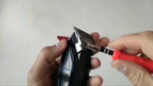 PRO MOZER-9819, регулировка и смазка ножей.