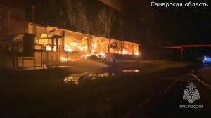 Пожара на заводе по производству дверей в Тольятти 13 мая 2023