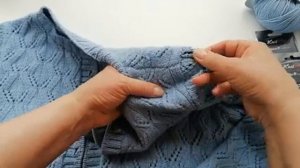 Как я вязала свою кофту спицами