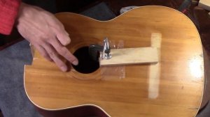 #14 Как сделать гитару из советской фабрички: тесные трещины на суперклей