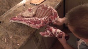 Как разделать барана одним ножом? Steel Will Apostate - зверь-машина!