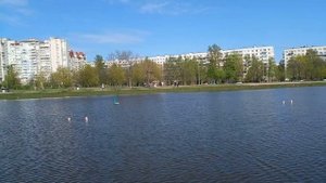 Модели кораблей в Полюстровском парке