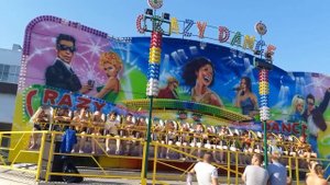 Аттракцион crazy dance лунапарк sky family park