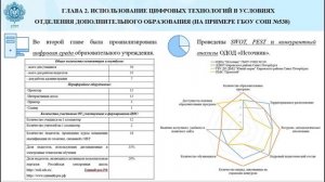 ВКР на тему "Проектирование цифровой среды учреждения дополнительного образования".