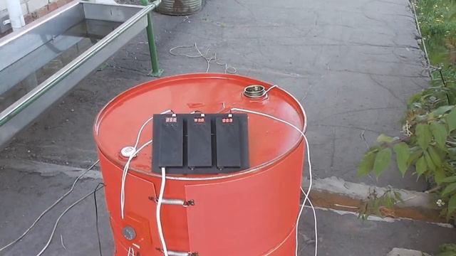 Гибкие инфракрасные нагреватели для обогрева бочек и емкостей. Полиуретановые нагреватели. смотреть онлайн