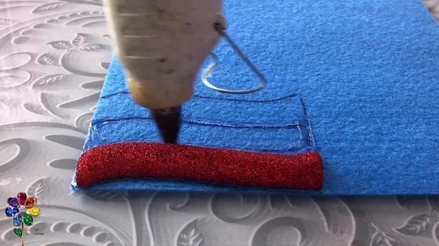 Флаг России из фоамирана своими руками. Символика РФ. Макет флага РФ Diy