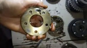 Ремонт муфты А156（ванос） ГРМ AMG mercedes