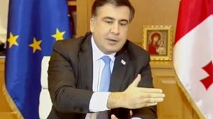 Встреча президента Саакашвили