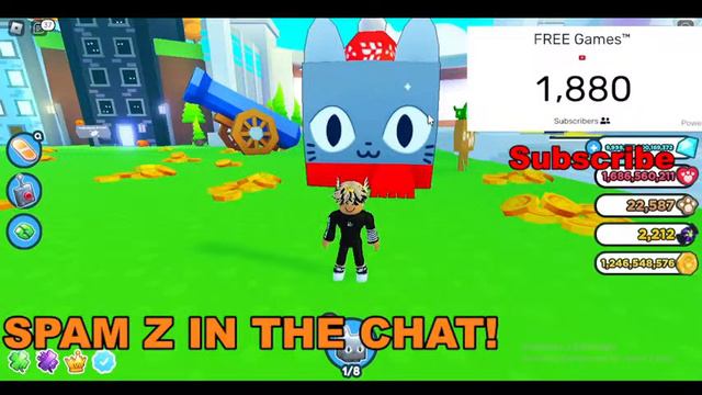 Working on Pet Sim C! | Roblox Pet Sim Z ( With Bypass ) смотреть онлайн