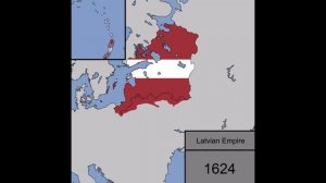 The Rise and Fall of the Majestic Latvian Empire in Flags: Every Year