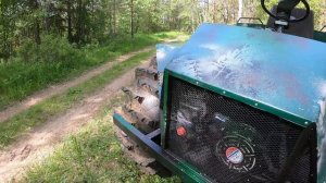 Вездеход Каракар на Волговских мостах и гидро-объёмным рулевым управлением
