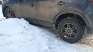 Мазда CX-5 тест на диагональное вывешивание - диагональный тест (Mazda CX-5 diagonal offroad test)