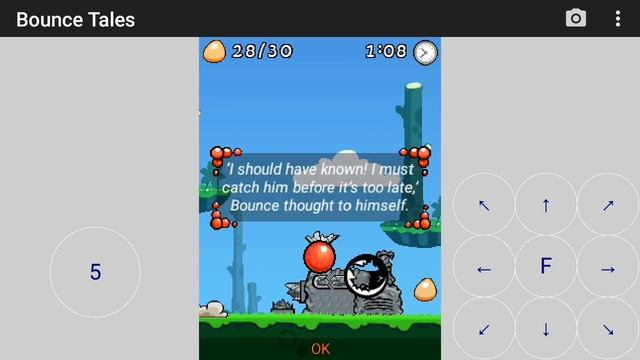Bounce Tales (java) Gameplay On Android || Nokia Mobile game on android || by gamebox смотреть онлайн