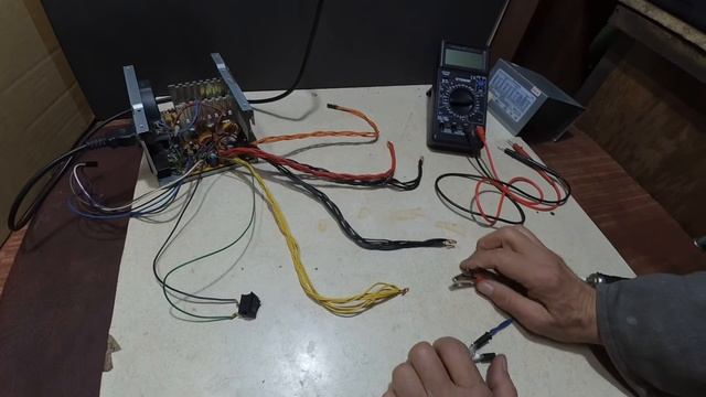 12В из блока питания компьютера. Простая переделка компьютерного БП. Подключаем автокомпрессор. смотреть онлайн