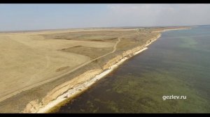 Земельные участки вблизи Громово Черноморский район с высоты птичьего полета