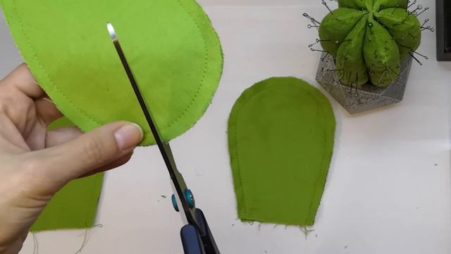 как сшить игольницу кактус своими руками