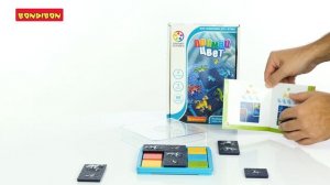 Логическая компактная настольная игра "Поймай цвет" Smart Games Bondibon