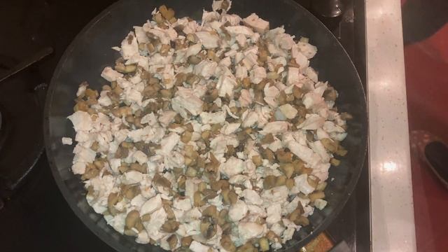 Жюльен с грибами и куриной грудкой - французская кухня․ Пошаговый рецепт․ смотреть онлайн