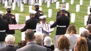 Похороны генерала Джона Кэрри Дэвис (John Kerry Davis) на Арлингтонском национальном кладбище