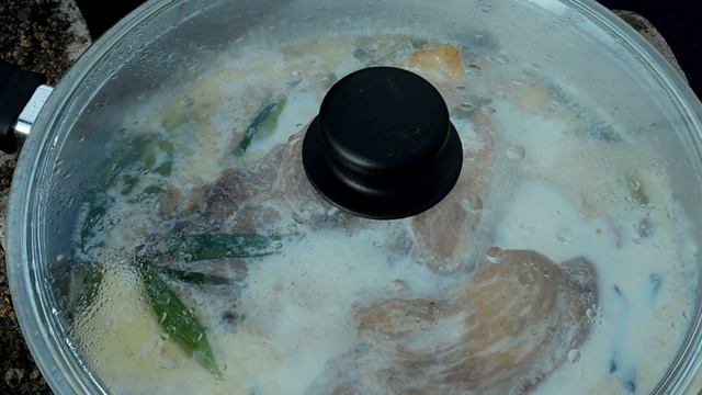 Свинина в молоке с молодым картофелем | Braise pork in milk смотреть онлайн