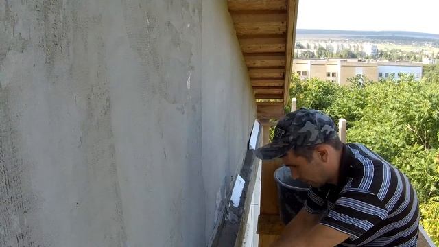 Как сделать отбойник из пенопласта на фасаде дома? [№8] смотреть онлайн