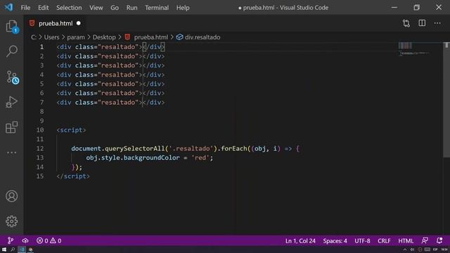 Javascript foreach