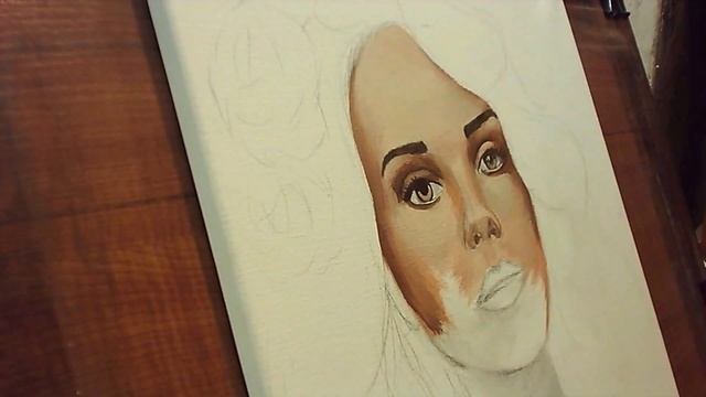 ПОртрет акрилом смотреть онлайн