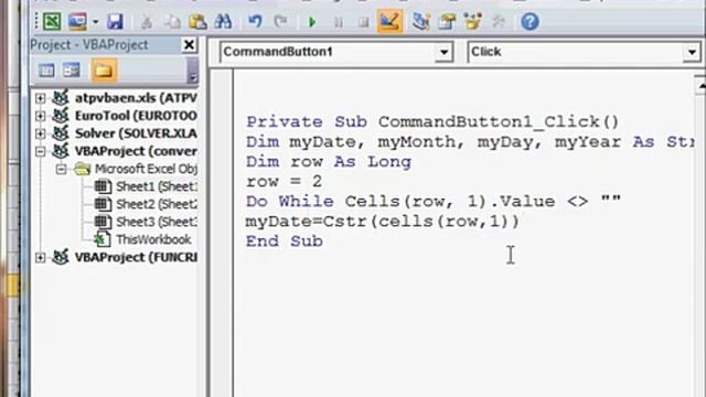 Convert Numbers to Dates using Excel VBA смотреть онлайн