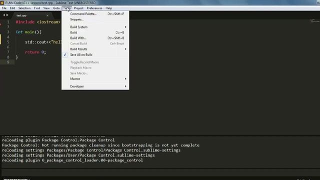 Setup Sublime Text 3 for C++ in 2019 смотреть онлайн