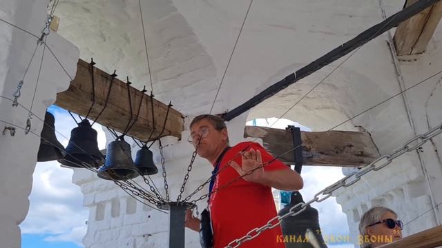 Леонид Лебедев, колокольный звон в Воскресенском соборе, Тутаев, крестный ход с иконой Спаса, 2022 смотреть онлайн