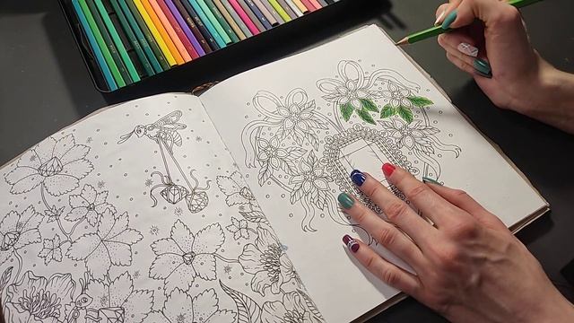 Хобби-VLOG:#47/первый день весны/что раскрашиваю смотреть онлайн