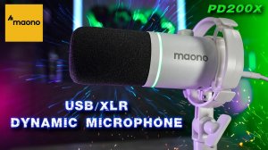 MAONO PD200X USB/XLR Dynamic Microphone