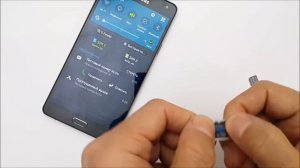 Тест на подключение MicroSD вместо NanoSIM в смартфонах Samsung Galaxy A3, A5, A7