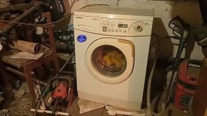 финальный отжим на стиральной машине Самсунг f1015j: цветная ткань 40 C° 1000 об/мин