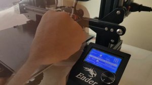 Creality Ender 3 - 3D Printer - Upgrade 1 - Filament Spool Bracket