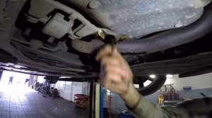 Замена масла в двигателе Honda Civic 5D.