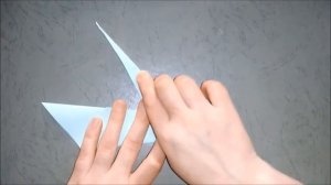 Простая птичка оригами. Пеликан из бумаги