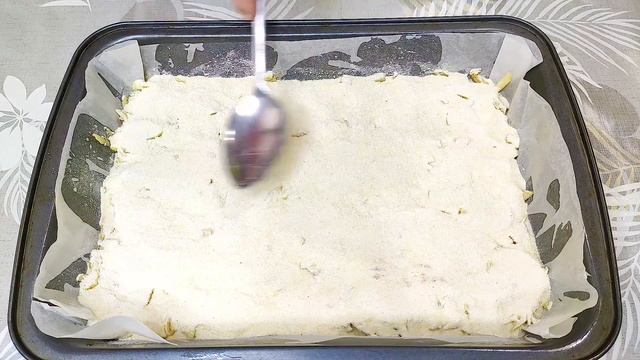 Простейший яблочный пирог "Три стакана", Потрясающе вкусный и легко запомнить!