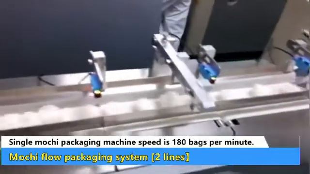 [NEW] Mochi auto packaging machine, mochi ball packaging machine, mochi cookies packaging machine