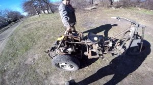 Супер самодельный трицикл, трайк....