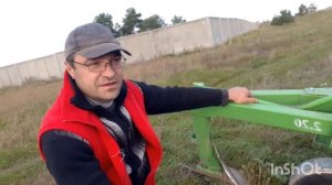 Сломал плуг kerland PL,пахота Dong-feng 244!