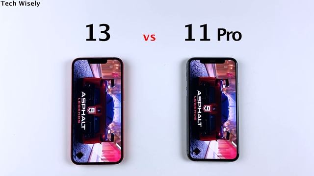 iPhone 13 vs iPhone 11 Pro SPEED TEST смотреть онлайн