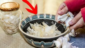 Настой чесночной шелухи РЕАЛЬНО ОМОЛАЖИВАЕТ